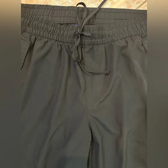 Old Navy Quick Dry StretchTech Black Wide Leg Pants High Waisted - Picture 4 of 9